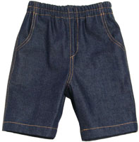 デニムパンツ前