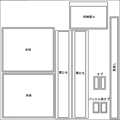 裁断図